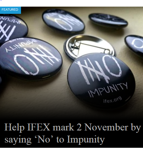 How AFEX Members marked International Day to End Impunity