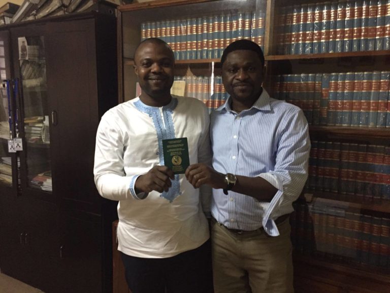 Update: Police in Sierra Leone have Returned Passport of Anti-Corruption Activist after 45 Days