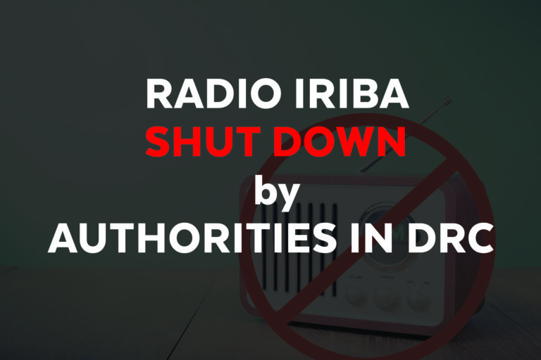 AFEX Condemns Closure of Opposition Radio Station in DR Congo