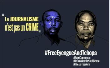 AFEX appelle les pouvoirs publics camerounais à libérer immédiatement sans condition deux journalistes détenus à Yaoundé