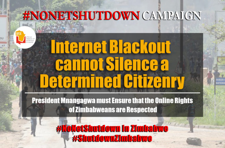 AFEX Urges President Mnangagwa to End the Crackdown on Freedom of Expression and Assembly Rights in Zimbabwe