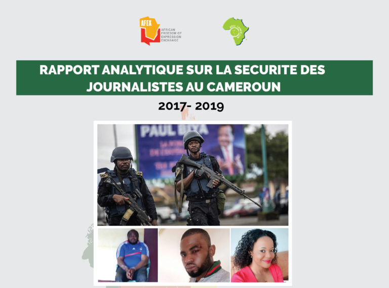 Rapport Analytique sur la Situation des Journalistes Camerounais- 2017 – 2019