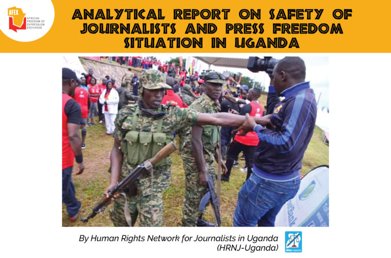 Analytical Report on Safety of Journalists and Press Freedom in Uganda