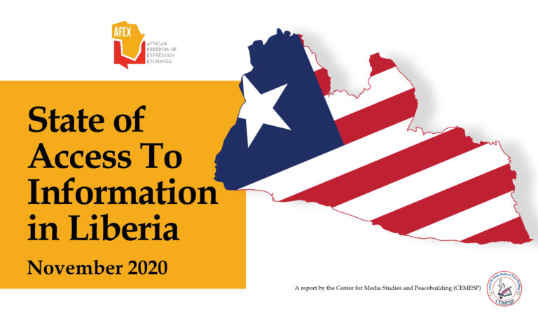 State of Access to Information in Liberia