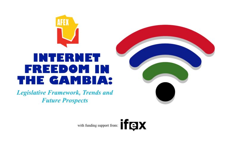 Internet freedom in The Gambia: legislative framework, trends and future prospects