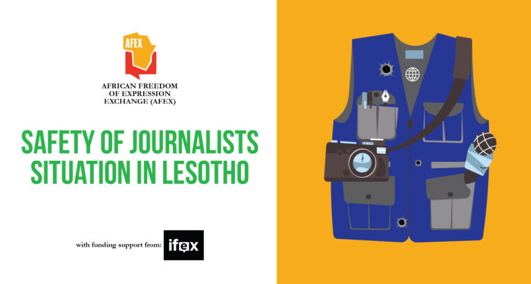 Report: Safety of Journalists Situation in Lesotho